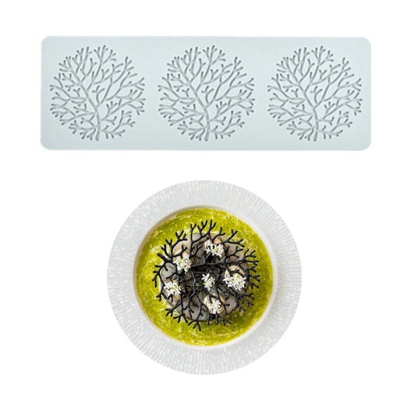 Flower Lace Mold Cake Border Decoration Tools Fondant Cake 3D Mold Food Grade Silicone Mat Mould Baking Flower Mold