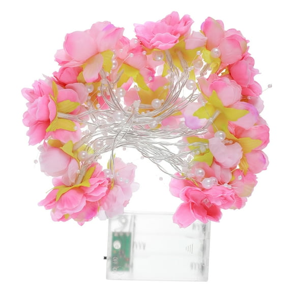 Flower Lamp Decor Fairy Light Flower Lights Kids Bedroom Lamp Christmas Lights Outdoor Artificial Flowers Party Lights