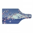 thumbnail image 1 of Flower Landscapes Cutting Board, Cherry Blossoms Birds and Mountains, Decorative Tempered Glass Cutting and Serving Board, in 3 Sizes, by Ambesonne, 1 of 2