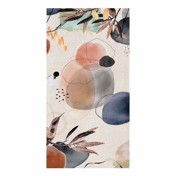 Flower Lavender Boho Kitchen Towel Cleaning Cloth Microfiber Soft Household Super Absorbent Dish Washing Cloth