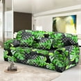 thumbnail image 1 of Flower Leaves Elastic Sofa Cover For Living Room 1/2/3/4 Seater Universal Size Slipcover Sectional Couch Cover Loveseat Armchair, 1 of 5