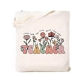 thumbnail image 1 of Flower Letter Patterned Canvas Shouder Bag Travel Makeup Bag Handbag For Daily, 1 of 10