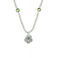 thumbnail image 1 of Flower Lime Crystal Fiona Necklace, 1 of 1