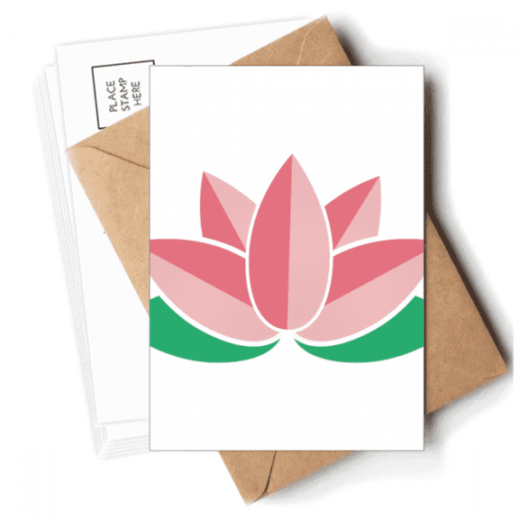 Flower  Lotus  Lotus Flower Postcards Envelopes Blank Note Cards Mailing