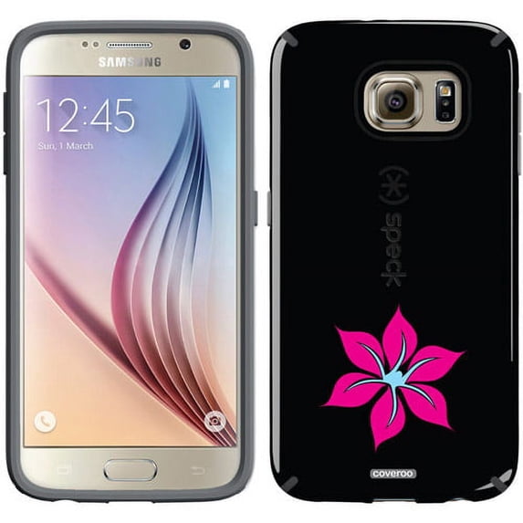 Flower Love Pink Design on Samsung Galaxy S6 CandyShell Case by Speck