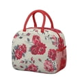 thumbnail image 1 of Flower Lunch Bag for Women Men Reusable Insulated Lunch Bags, Leakproof Cooler Food Lunch Tote Bag, Large Capacity Lunch Box for Work School Travel Picnic, 1 of 7