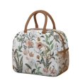 thumbnail image 1 of Flower Lunch Bag for Women Men Reusable Insulated Lunch Bags, Leakproof Cooler Food Lunch Tote Bag, Large Capacity Lunch Box for Work School Travel Picnic, 1 of 7