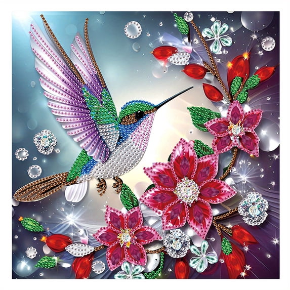 Flower Magpie Diamond Art Painting Kit