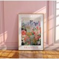 Flower Market Seattle United States Floral Illustration Botanical ...