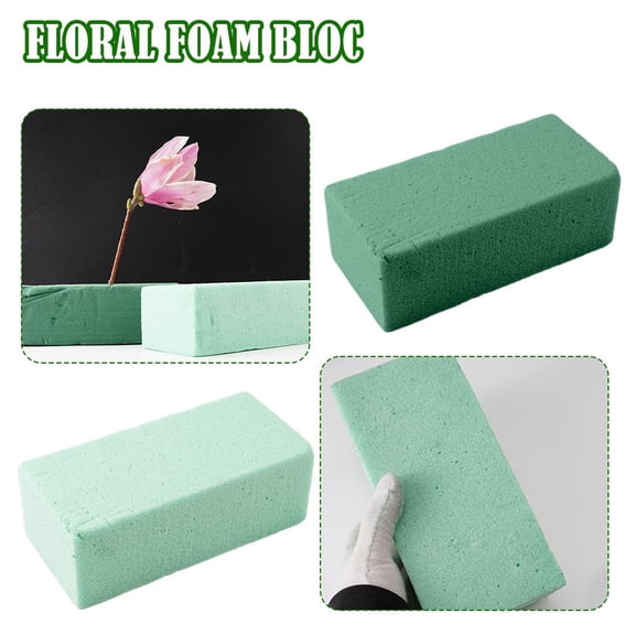 Flower Mud Flower Mud Brick Flower Mud Board Flower Arrangement Props Wedding Car Flower Mud Dried Flower Mud Compressed Foam Board Nutrient Soil
