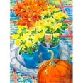 thumbnail image 1 of Flower - Mums Flag - Garden Size, 11 x 15 in., 1 of 1