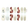 thumbnail image 1 of Flower Nail Art Stickers Adhesive Nail Gel Polish Strip Nail Decals Sticker, 1 of 20