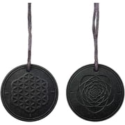 Flower Of Life Amulet Protection Meditation Necklace,Cosmic Talisman Protection Necklace