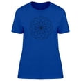 thumbnail image 1 of Flower Of Life Mandala Line Art T-Shirt Women -Image by Shutterstock, Female Small, 1 of 2
