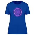 thumbnail image 1 of Flower Of Life Purple Mandala T-Shirt Women -Image by Shutterstock, Female XX-Large, 1 of 2