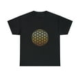 thumbnail image 1 of Flower Of Life Symbol Sacred Gold Geometry T-Shirt, 1 of 1