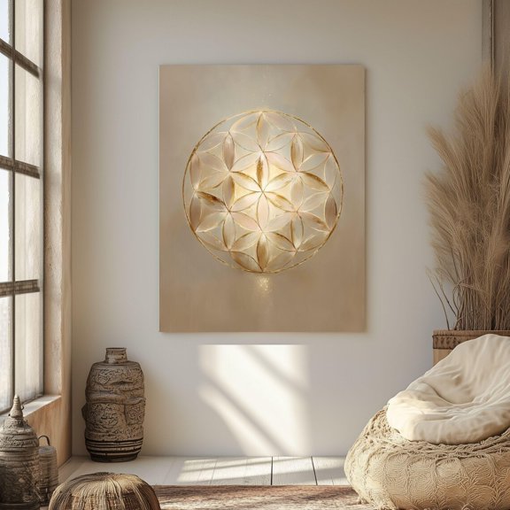 Flower Of Life Wall Art Print