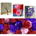 thumbnail image 1 of Raindrops Flower Bouquet Wrapping Paper Assorted Color 3 Packs 10 Sheets Pack 39.37x19.69in, 1 of 4