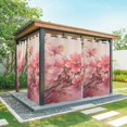 thumbnail image 1 of Flower Painted, Abstract Blush Pink Watercolor Outdoor Curtains for Patio Waterproof, Windproof Privacy Curtains with Weighted Bottom, Outside Drapes for Picnic Garage Backyard Cabana 54"x95" 1 Panel, 1 of 8