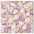 thumbnail image 1 of Flower Patch Amethyst Floral and Botanical Wall Art Print Purple 30x30, 1 of 5