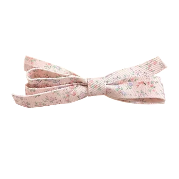 Flower Pattern Bowknot HairClip Updos Buns Hair Grip For Women Daily Outfit Elegant Photoshoots Hair Styling Accessory