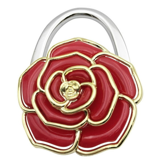 Flower Pattern Fashion Table Hook Desk Holder Bag Hook For Restaurant Table Portable Holders Easy to Carry