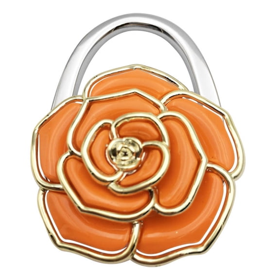 Flower Pattern Fashion Table Hook Desk Holder Bag Hook For Restaurant Table Portable Holders Easy to Carry