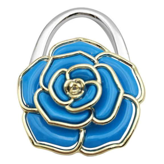 Flower Pattern Fashion Table Hook Desk Holder Bag Hook For Restaurant Table Portable Holders Easy to Carry