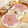thumbnail image 1 of Flower Pattern Non-Slip Washable Area Rug, Rubber-Backed Indoor Outdoor Floor Mat for Entryway, Kitchen and Bedroom Home Decor, 1 of 7