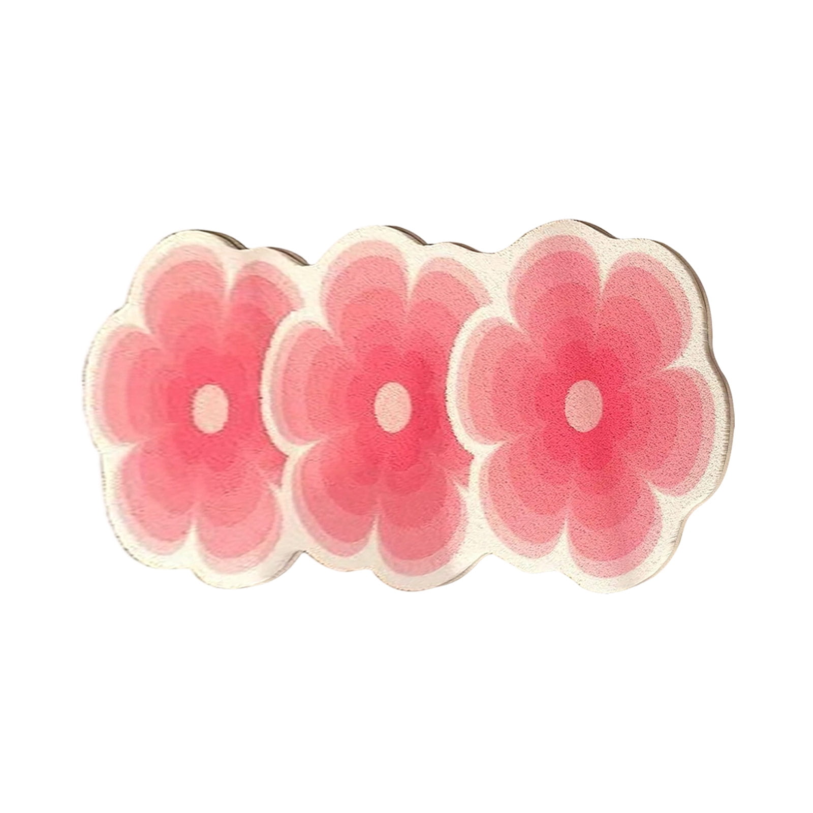 Flower Pattern Non Slip Washable Rugs Floor Mat Entryway Rug Non Slip Kitchen Floor Mats With Rubber Backing For Entrance Bedroom Bathroom Indoor Door Carpet For Home Light Pink