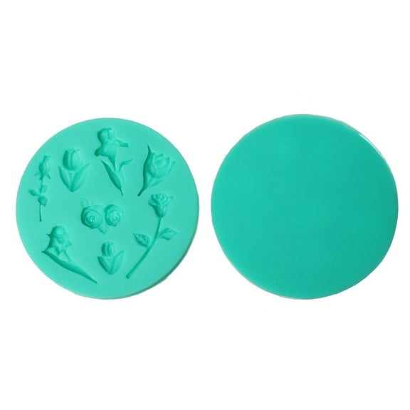 Flower Pattern Silicone Baking Tools for Chocolate Fondant Mold Cake