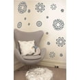 thumbnail image 1 of Flower Pattern Wall Decal Stickers, 1 of 4