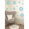 thumbnail image 1 of Flower Pattern Wall Decal Stickers, 1 of 4