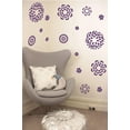 thumbnail image 1 of Flower Pattern Wall Decal Stickers, 1 of 4