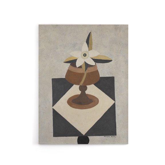 Flower Piece Abstract Painting Hartley Canvas Wall Art Print 24x32"