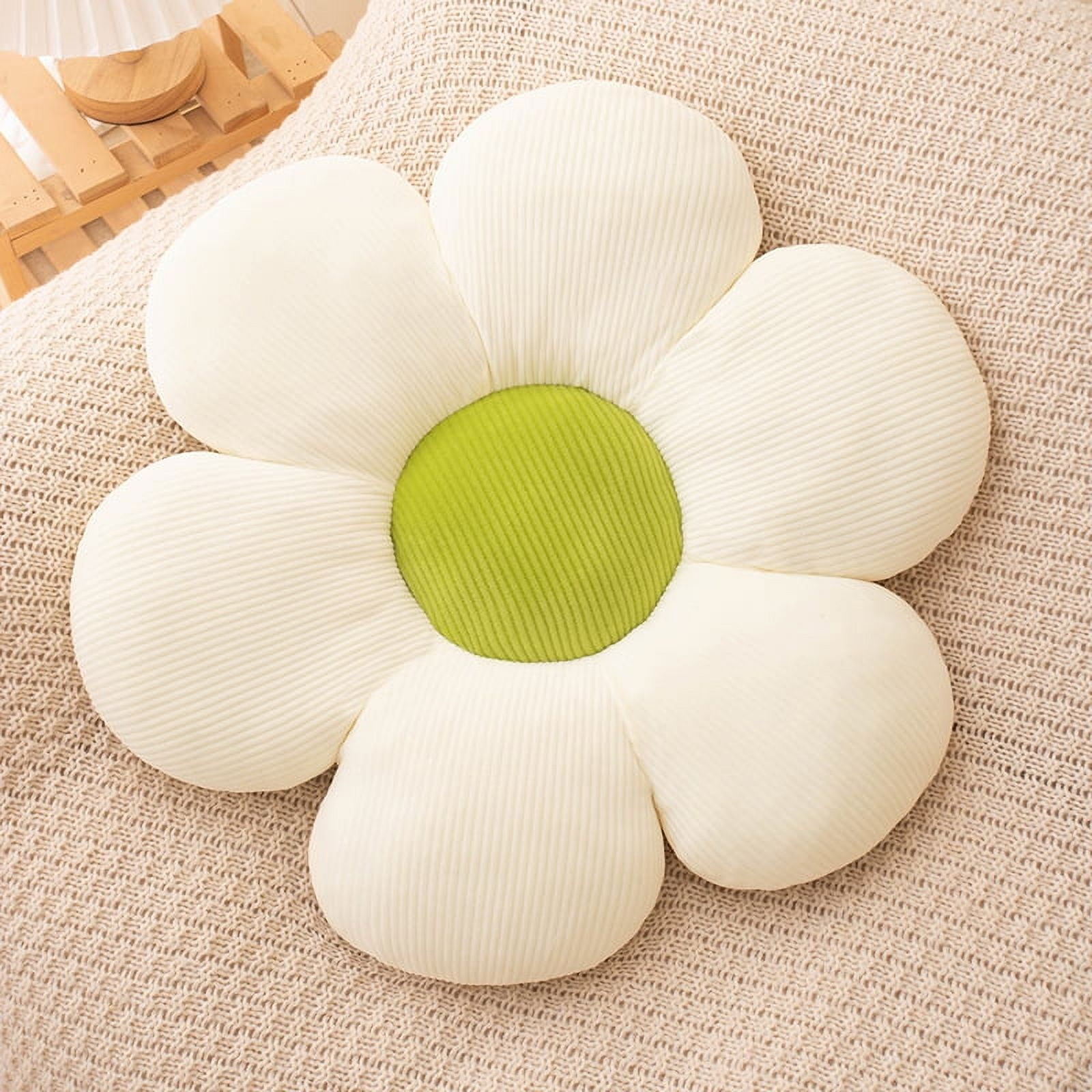 Flower Pillow,Flower Shaped Throw Pillow Butt Cushion Flower Floor