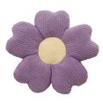 thumbnail image 1 of Flower Pillow Flowers Shaped Pillow Cushion Decorative Daisy Pillow for Bed Cute Throw Pillow Flower Floor Pillow Soft Seat Cushion Cushion(19.7Inch，Purple), 1 of 8
