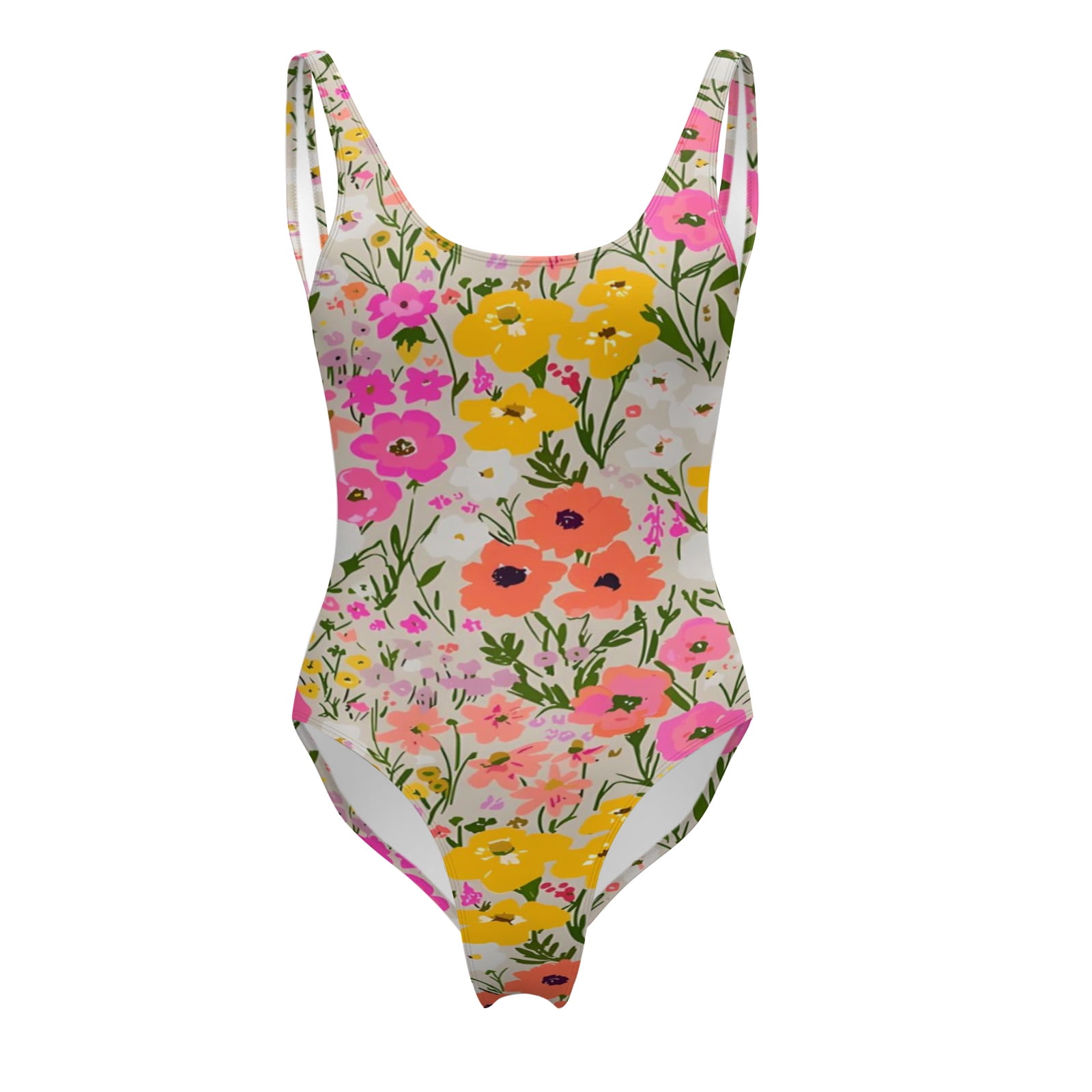 Viralvera One-Piece Swimsuit For Women - Tummy Control, Skirted Design, Plus Size Friendly - 2025 Summer