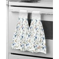 thumbnail image 1 of Flower Plant Dandelion Leaves Kitchen Towel Bathroom Absorbent Soft Children's Hand Towel Table Cleaning Cloth, 1 of 7