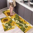 thumbnail image 1 of Flower Plant Floral Sunflower Boho Anti Fatigue Kitchen Rug Non Slip Kitchen Floor Mats Comfort Standing Mats Farmhouse Chef Mats, 1 of 4