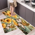 thumbnail image 1 of Flower Plant Floral Sunflower Boho Anti Fatigue Kitchen Rug Non Slip Kitchen Floor Mats Comfort Standing Mats Farmhouse Chef Mats, 1 of 5