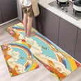thumbnail image 1 of Flower Plant Floral Sunflower Boho Anti Fatigue Kitchen Rug Non Slip Kitchen Floor Mats Comfort Standing Mats Farmhouse Chef Mats, 1 of 6