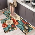 thumbnail image 1 of Flower Plant Floral Sunflower Boho Anti Fatigue Kitchen Rug Non Slip Kitchen Floor Mats Comfort Standing Mats Farmhouse Chef Mats, 1 of 6