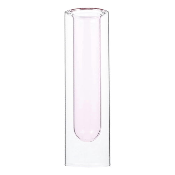 Flower Planting Test Tube Vase Household Decor Amazing For Study Room Decoration 6x6x20cm 1Set