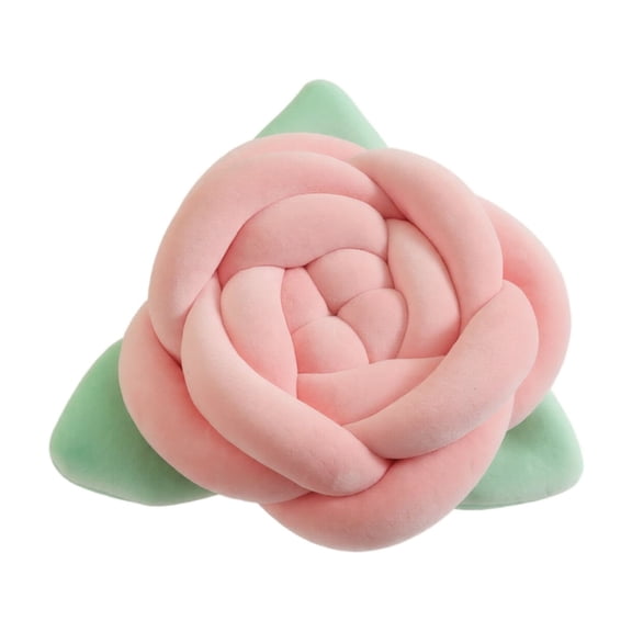 Flower Plush Pillow Soft Stuffed Floral Cushion Decorative Shaped Throw Pillow with Petal Design for Sofa Bed Chair
