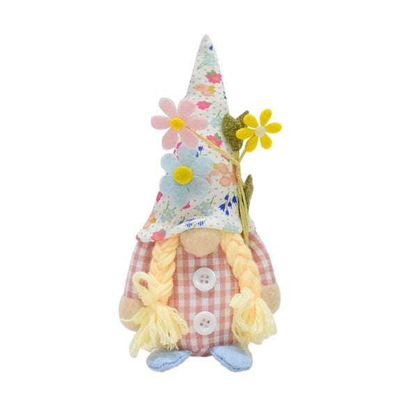 Flower Plushie Toy Soft and Comfortable Faceless Dolls Handmade Flower Rudolfs