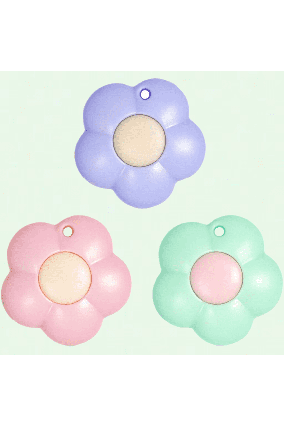 Flower Pocket Box Cutters, Mini Retractable Utility Knife, Slide Open with Keychain Hole