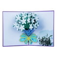 thumbnail image 1 of Flower Pop Up Cards 3D, Flower Bouquet Greeting Card with Envelopes for All Occasions, Flower Cards for Thanksgiving Birthday Christmas Congratulations Valentine's, 1 of 8