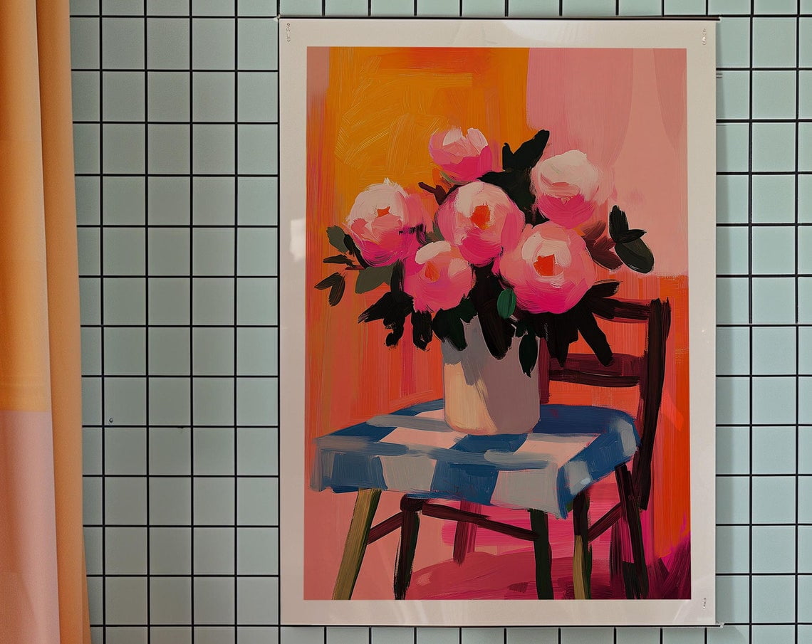 Poster Vintage Los Novios - Reproduction - Déco Murale Intérieur - Design Art - 3312