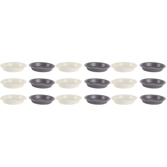 Flower Pot 18 PCS Trays Gardening Plastic Planter Household